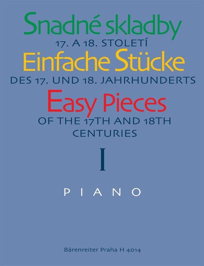 Easy Pieces of the 17th and 18th Centuries